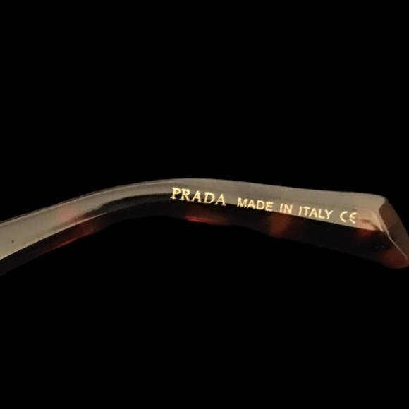 Prada EUC Fashion Sunglasses Tortoise / Brown Gradient Lens - Picture 9 of 10